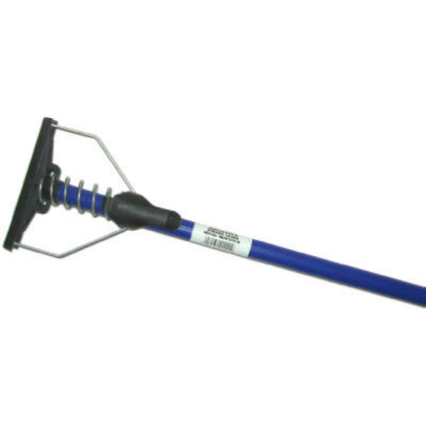 Abco 01200 Light-Duty Spring Lever Mop Stick with 6" Head & 48" Blue Handle