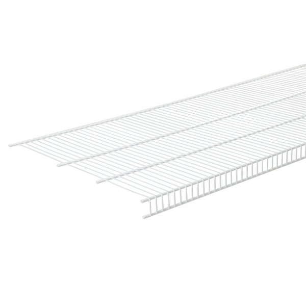 ClosetMaid® 139600 Vinyl Coated Steel Close Mesh Wire Shelf, White, 6' x 20"
