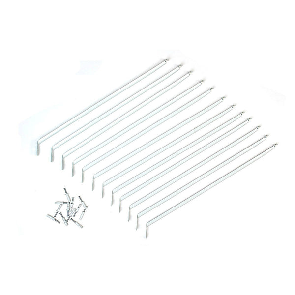 ClosetMaid® 2177500 Express Shelf Support Bracket w/ Anchors, White, 12", 12-Pk