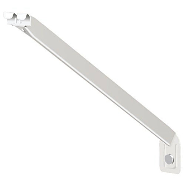 ClosetMaid® 2177600 Shelf Support Brackets w/ Anchors, White, 16", 12-Pack