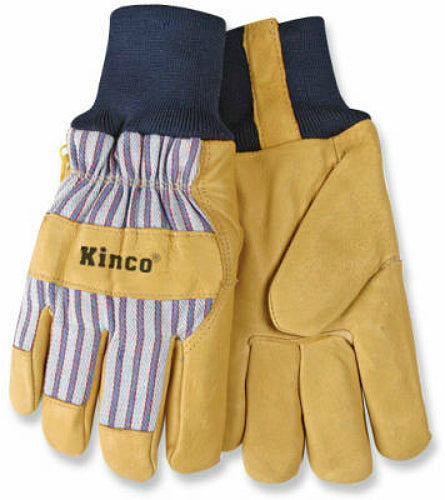 Kinco 1927KW-XL Men's Premium Grain Pigskin Leather Palm Glove, Extra Large