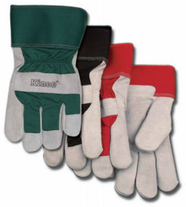 Kinco 1932-L Men's Lined Suede Cowhide Leather Palm Glove, Large