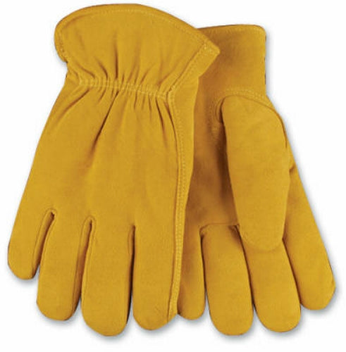 Kinco 903HK-M Men's Full Suede Deerskin Leather Glove, Medium