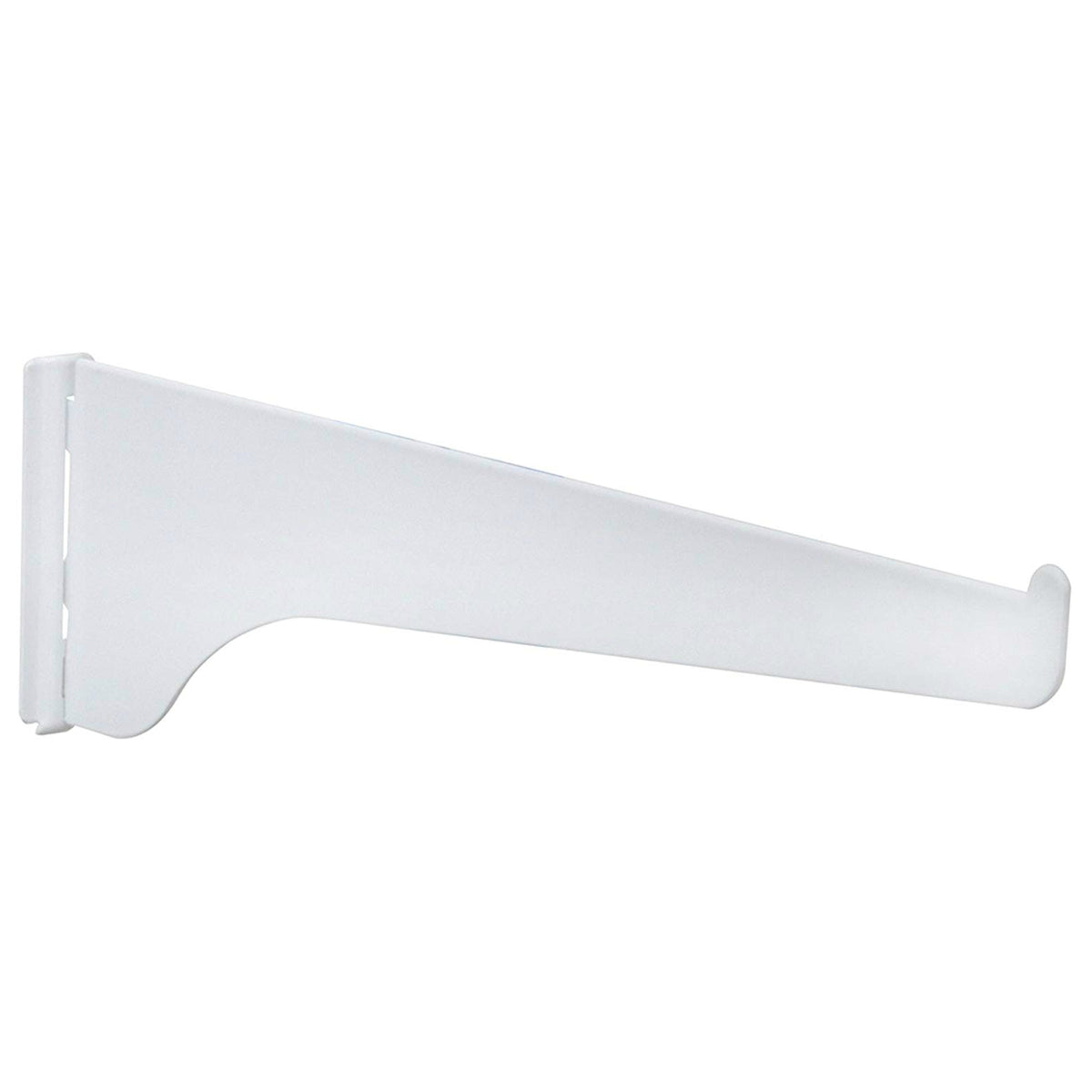 Knape & Vogt 180WH8 Shelf Standard Bracket,180-Series, White, 8"