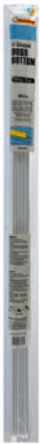 Frost King W79/36H Vinyl Slide-On U-shaped Door Bottom, White, 1-3/4" x 36"