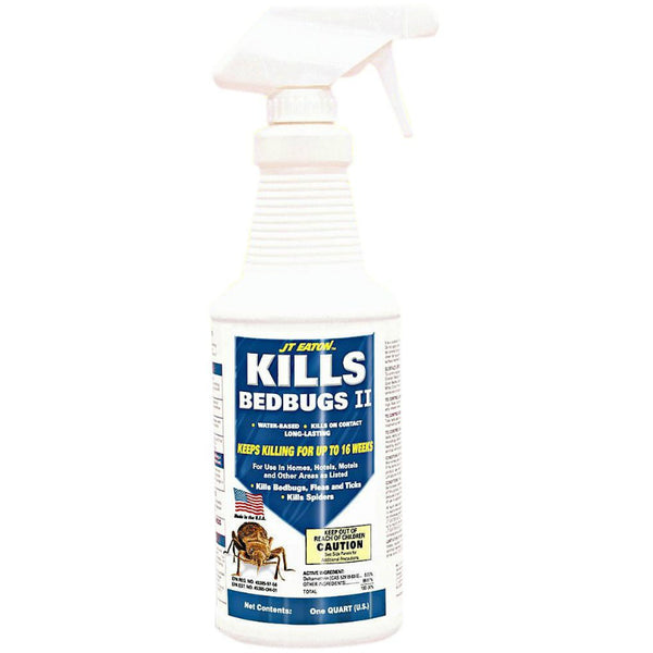 JT Eaton™ 207W Water Based Bedbug II Killer Spray, 1 Qt