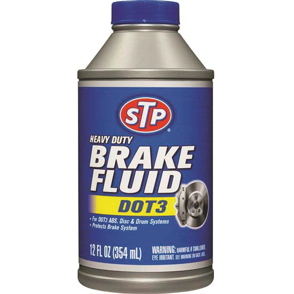 STP 17273 Heavy Duty Brake Fluid DOT 3, 12 Oz