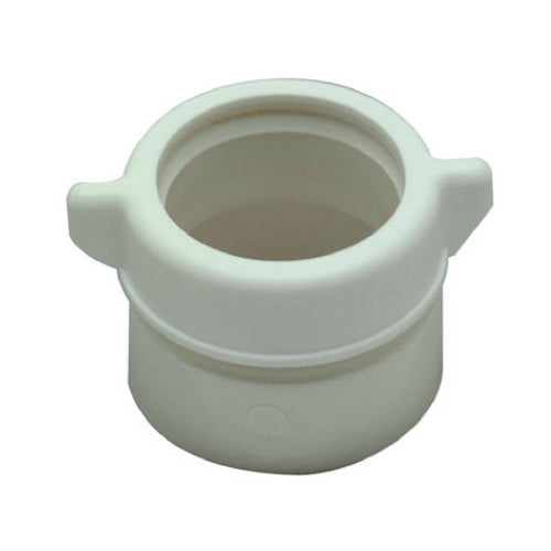 Master Plumber 495-796 Plastic Drain Pipe Adapter, White