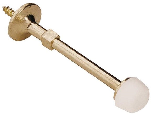 Prosource H20-Z020C-PS Baseboard Doorstops, Polished Brass
