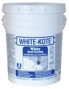Gardner® SK-7005 White-Kote™ Elastomeric Roof Coating, White, 4.75 Gallon