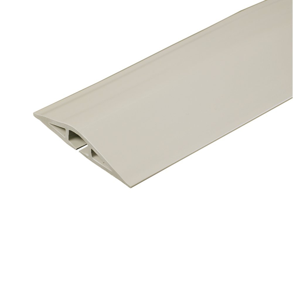 Wiremold CDI-5 Corduct Overfloor Cord Protector, 5', Ivory