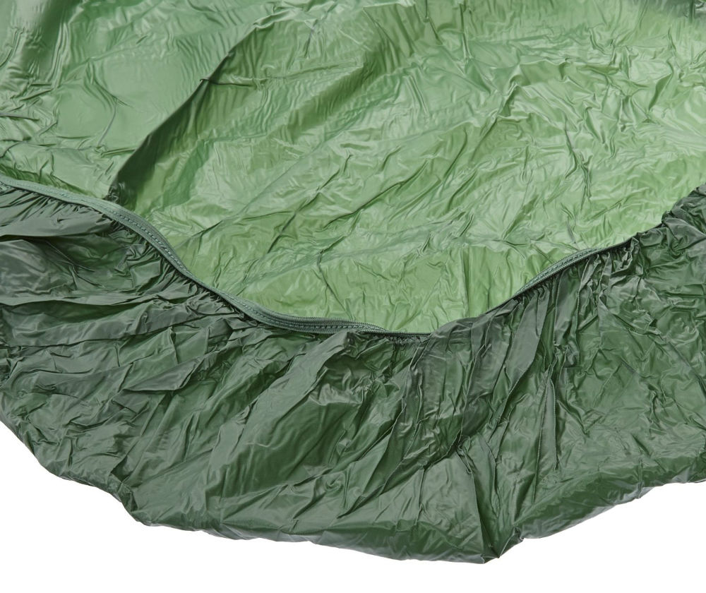 Kwik-Covers® 3072PKGR Banquet Table Cover with Elastic Edging, Green, 30"x72"