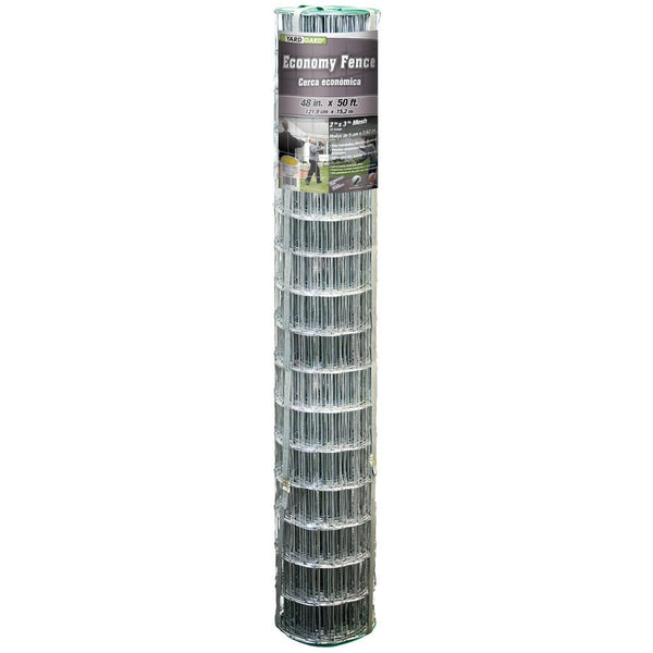 YardGard® 308362B Welded Wire Economy Fence, 16-Gauge, 3"x2" Mesh, 48"x50'