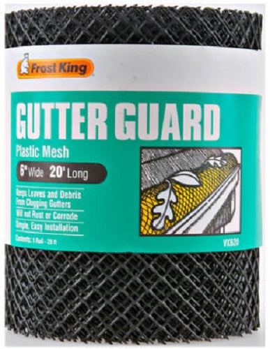 Frost King VX620 Plastic Mesh Gutter Guard, 6" x 20'