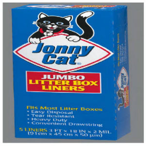 Jonny Cat® C00154 Heavy Duty Litter Lox Liner, 5 Count
