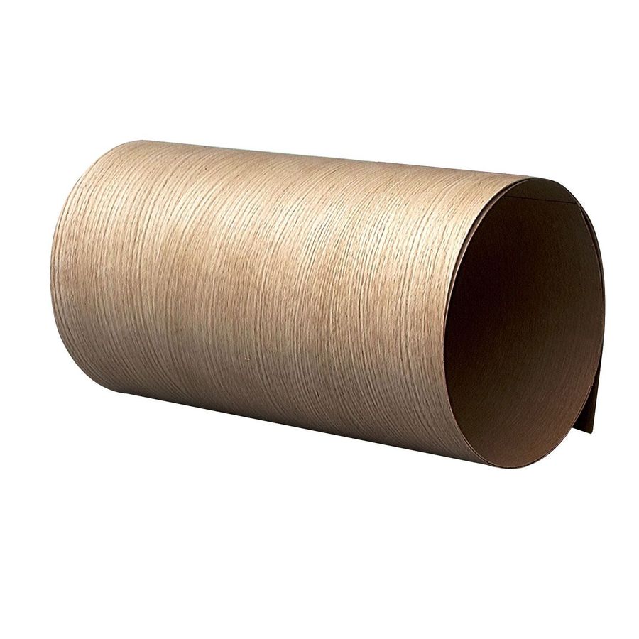 Band-IT® 12421 Pre-Glued Iron-On Hot Melt Veneer Facing, 12" x 48", Red Oak