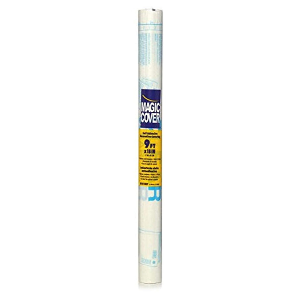 Magic Cover 03-750-12 Adhesive Liner, 18" x 9', Clear
