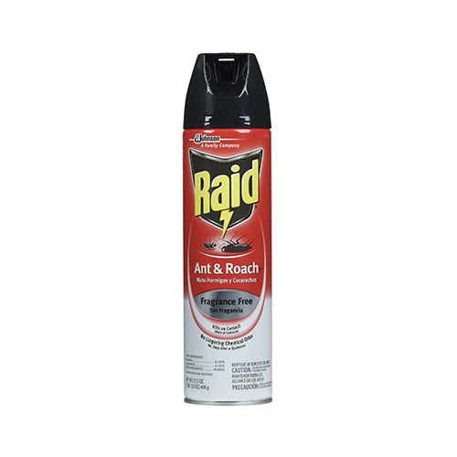 Raid® 11717 Ant & Roach Killer, 17.5 Oz, Aerosol