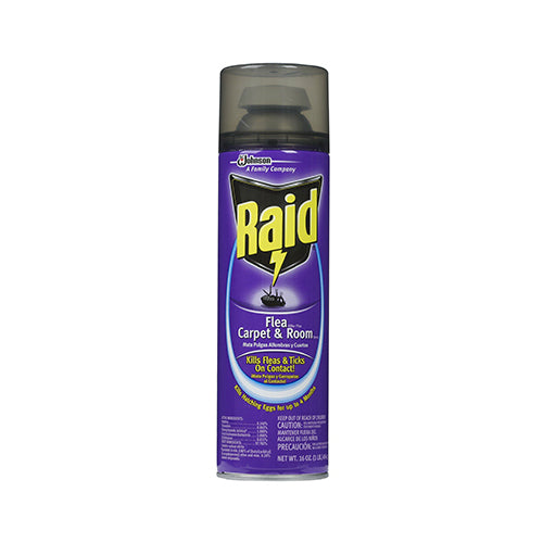 Raid® 01651 Flea Killer Plus Carpet & Room Spray, 16 Oz