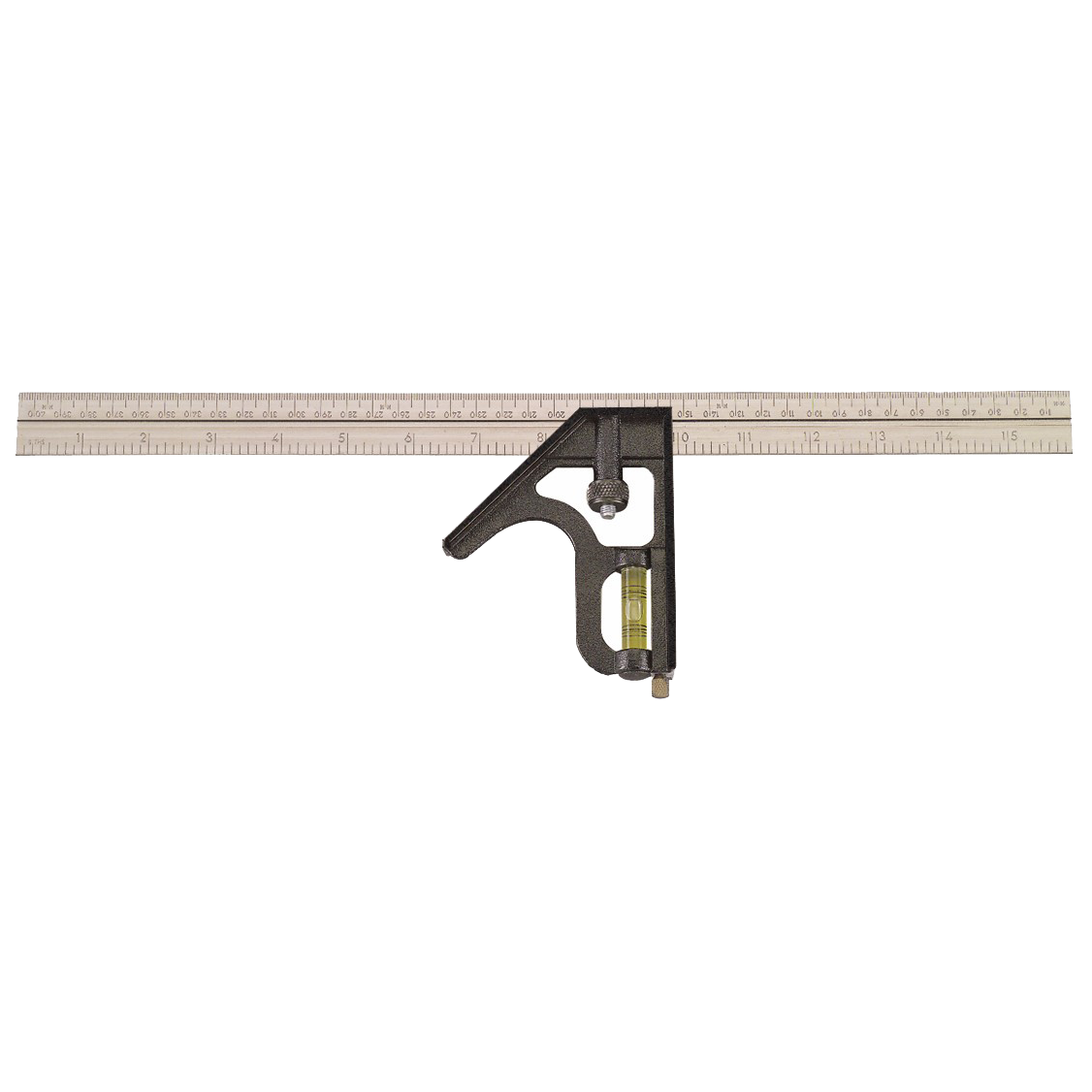Johnson Level 420EM Professional Inch/Metric Combination Square, 16"