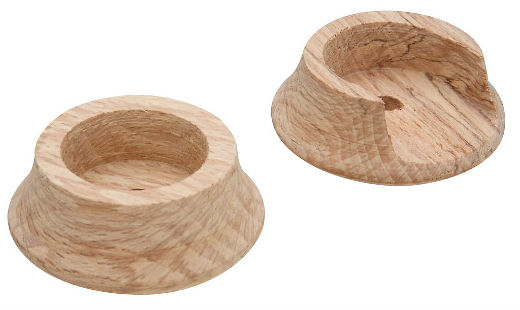 National Hardware® N269-068 Wood Pole Socket, 1-3/8'', Natural