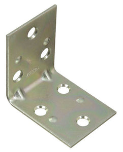 National Hardware® N285-551 Double Wide Corner Brace, 2" x 1.5", Zinc 2-Pack