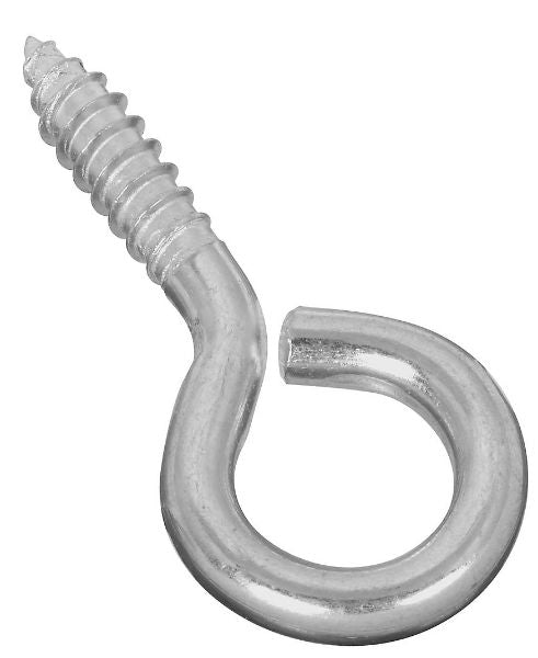 National Hardware® N185-991 Large Screw Eyes, 2-5/8", Zinc Plated, 2-Pack