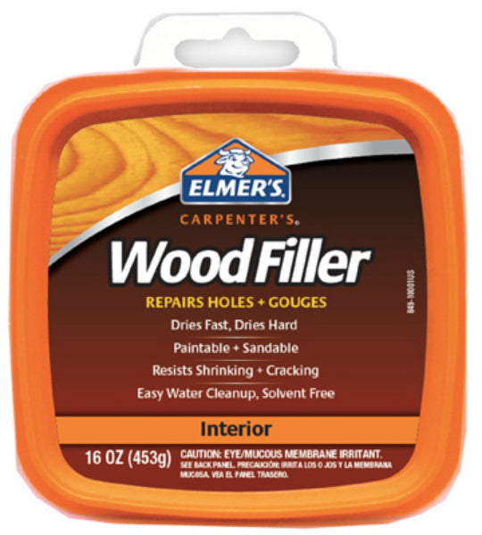 Elmer's E849D8 General Purpose Indoor Wood Filler, 1 Pt
