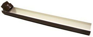 Genova RB250 Vinyl Downspout Extension, Brown