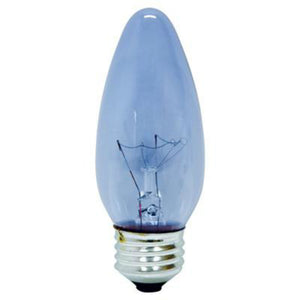 GE 48699 Reveal® Blunt Tip Decorative Ceiling Fan Bulb, Clear, 40W, 2-Count