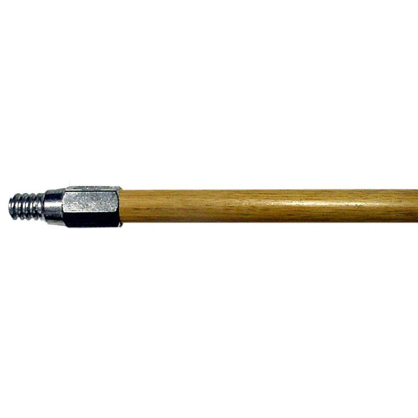 Quickie® 54102 Hardwood Handle with Metal Ferrule, 15/16" x 60"