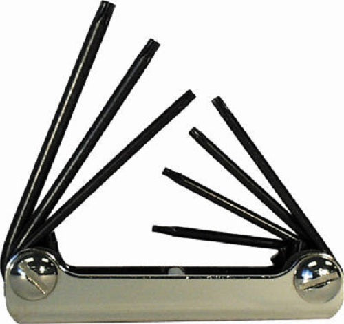 Eklind® 22572 7-In-1 Small Fold Up Torx Key Set