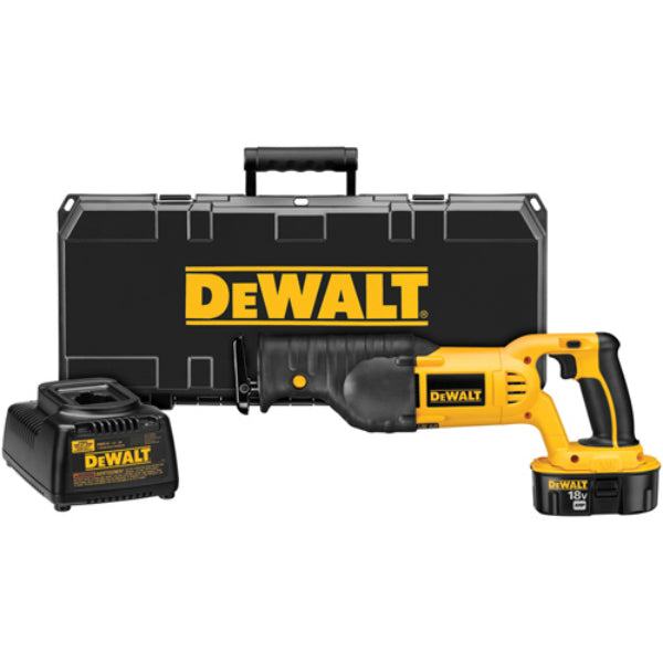 DeWalt® DC385K Cordless Reciprocating Saw Kit, 18.0V