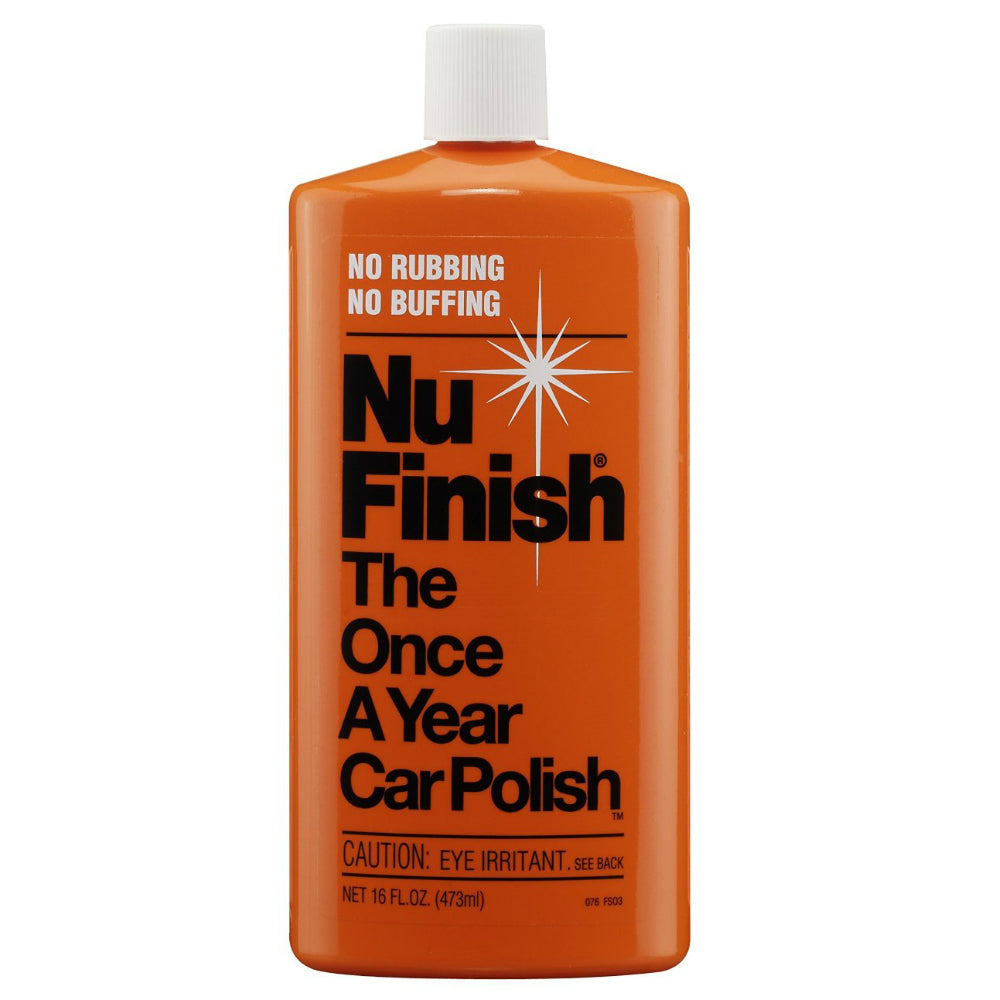 Nu Finish® NF-76 The Once-A-Year Liquid Car Polish, 16 Oz