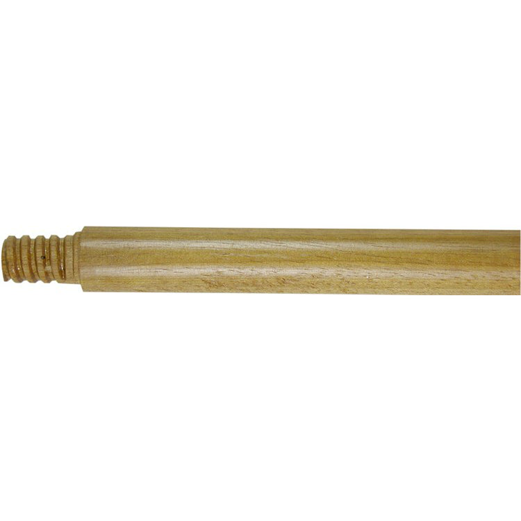 Quickie® 54109 Wood Handle with Threaded Connector, 60" x 15/16"