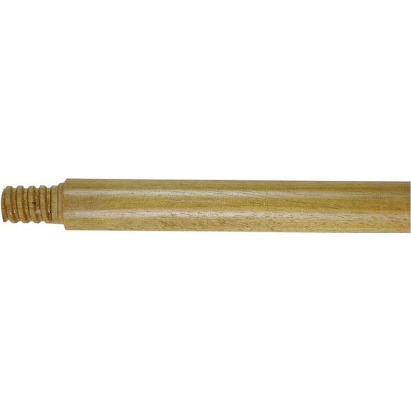 Quickie® 54109 Wood Handle with Threaded Connector, 60" x 15/16"