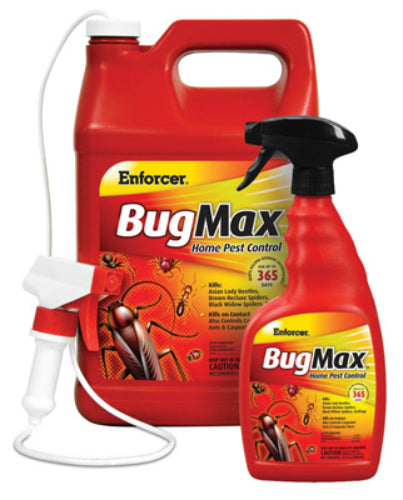 Enforcer EBM128 BugMax Home Pest Control, Ready To Use, 1-Gallon