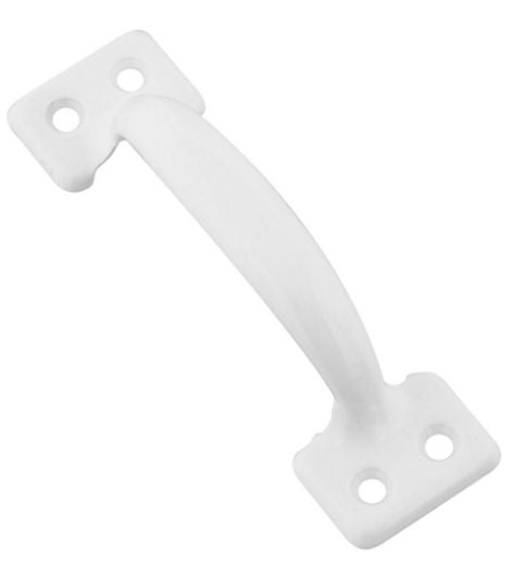 National Hardware® N248-484 Sash Lift with Screws, 4", White