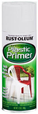 Rust-Oleum® 209460 Specialty Plastic Primer Aerosol Spray, 12 Oz, White