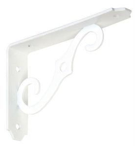 National Hardware® N229-385 Ornamental Bracket, 5" x 3.5", Antique White