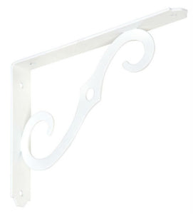 National Hardware® N229-419 Ornamental Bracket, 8" x 5-1/2", Antique White