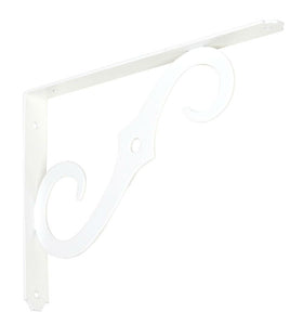 National Hardware® N229-443 Ornamental Bracket, 10" x 7", Antique White
