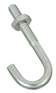 National Hardware® N232-868 Steel J-Bolt, 3/16" x 1-7/8", Zinc Plated