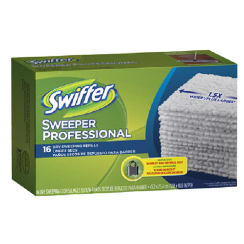 Swiffer 33903 Sweeper Professional Dry Sweeping Cloth Refills, X-Large, 16-Count