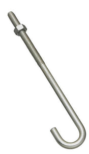 National Hardware® N232-934 Steel J-Bolt, 5/16" x 7", Zinc Plated