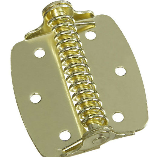 National Hardware® N240-481 Cabinet Spring Hinge, 2", Bright Brass, 2-Pack
