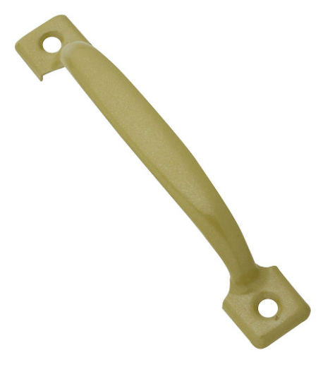 National Hardware® N117-671 Screen Door Pull, 4-3/4", Baked Enamel Brass