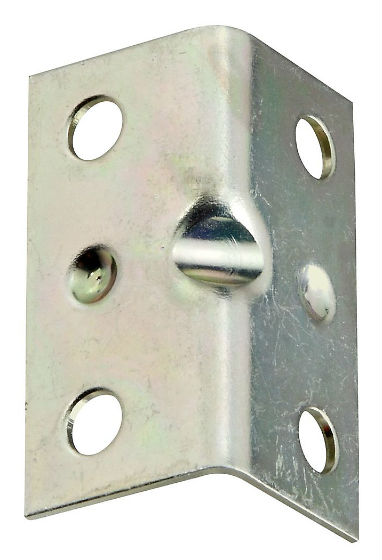 National Hardware® N206-920 Corner Braces, 1-1/2" x 3/4", Zinc, 4-Pack