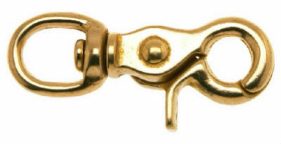 Campbell® T7625504 Round Eye Trigger Snap, 1/2", Bronze, #5013B