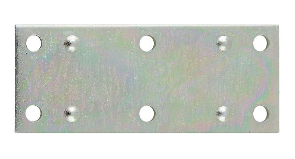 National Hardware® N220-111 Mending Plates, 3-1/2" x 1-3/8", Zinc, 4-Pack
